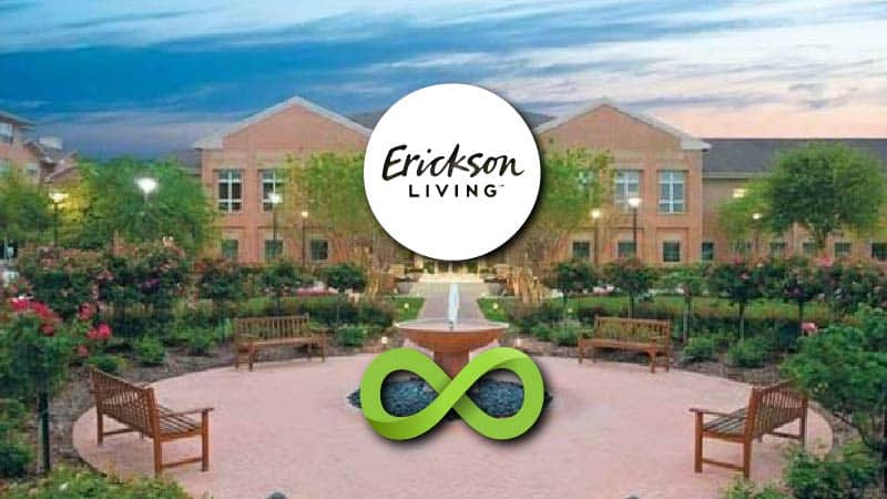 GPON splice at an Erickson Living campus.